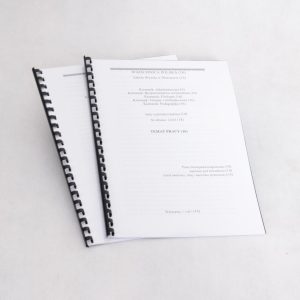 Oprawa bindowana (miękka)