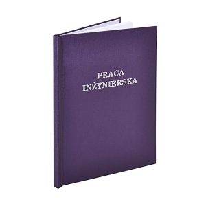 Maginczy fiolet - kolor okładki dyplomowej