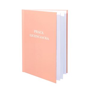 Morelowa okładka do pracy dyplomowej