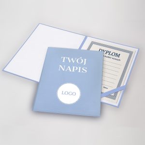 Okładka na dyplom z personalizowanym nadrukiem